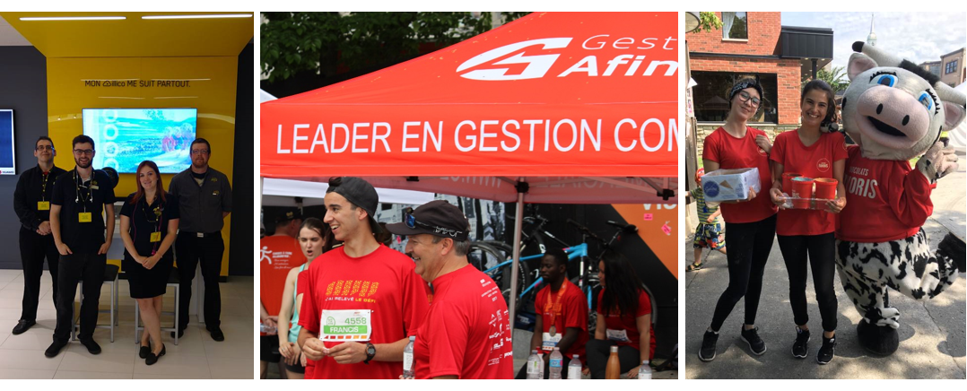 tfestif gestion afiniti chocolats favoris vidotron dfi entreprise mascotte